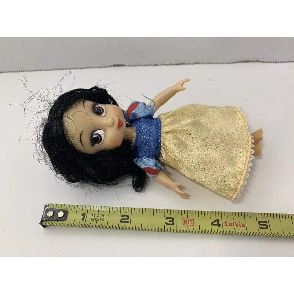 Disney Animators Collection Snow White Mini Doll Playset figures chipmunk bird